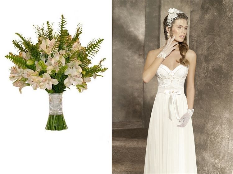 הכי יפה עם השמלה: זר כלה 5