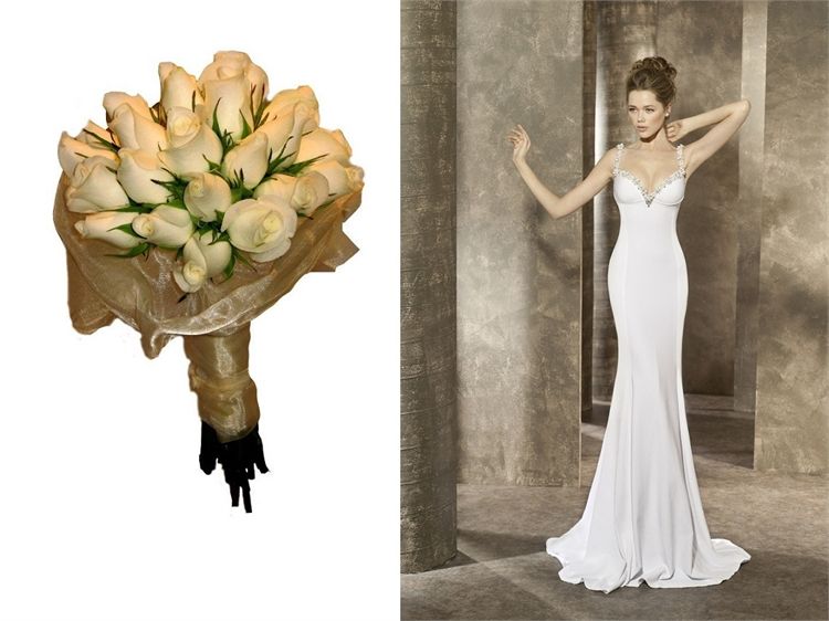 הכי יפה עם השמלה: זר כלה 6