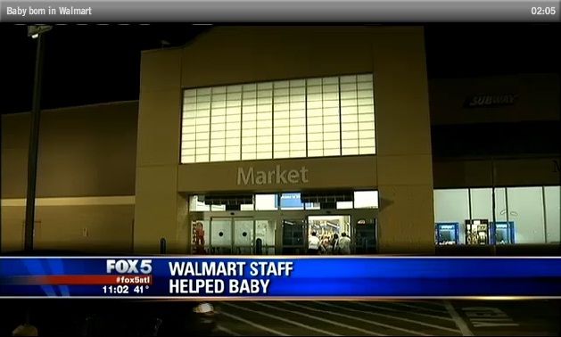 ארה''ב: ילדה את בנה בסופרמרקט 2