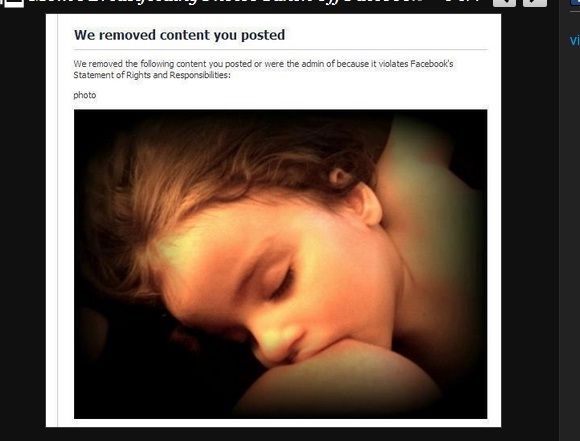 פרסמה תמונה שלה מניקה, והועפה מהפייסבוק 2