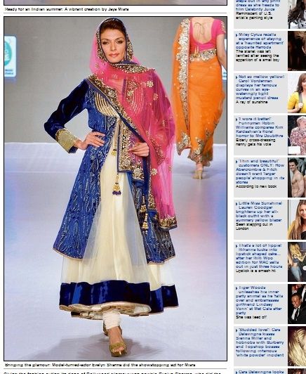 איך נראות שמלות כלה בהודו? 2