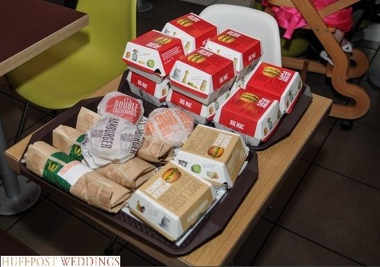 קייטרינג לחתונה: ארוחה במקדונלד'ס 3