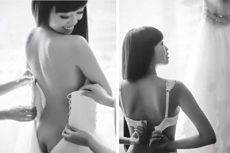בלי בגדים: עירום בתמונות טרום חתונה? 2