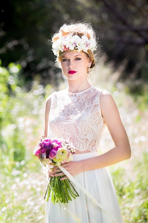 טרנד השיער 2015: מוברש מוקפד ופרחוני 3