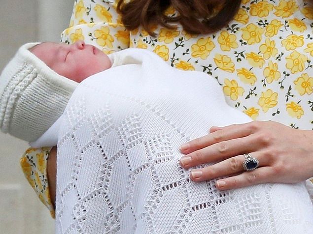 בשורה מלכותית: קייט מידלטון ילדה בת 2