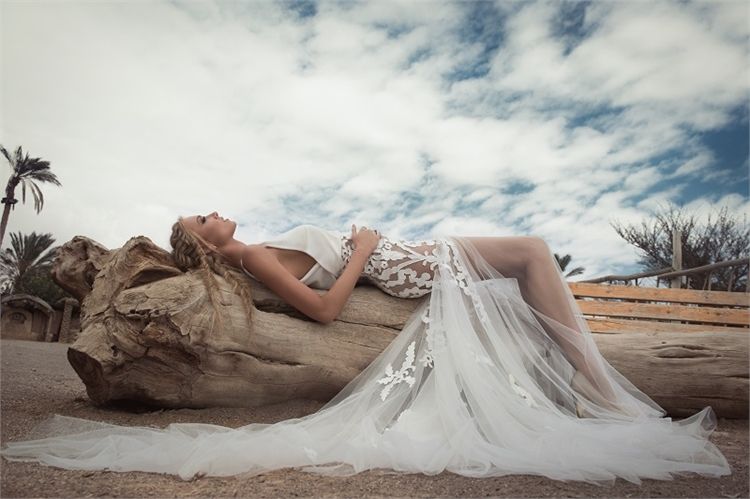 זוג 2015: שמלות כלה במראה מדברי 3