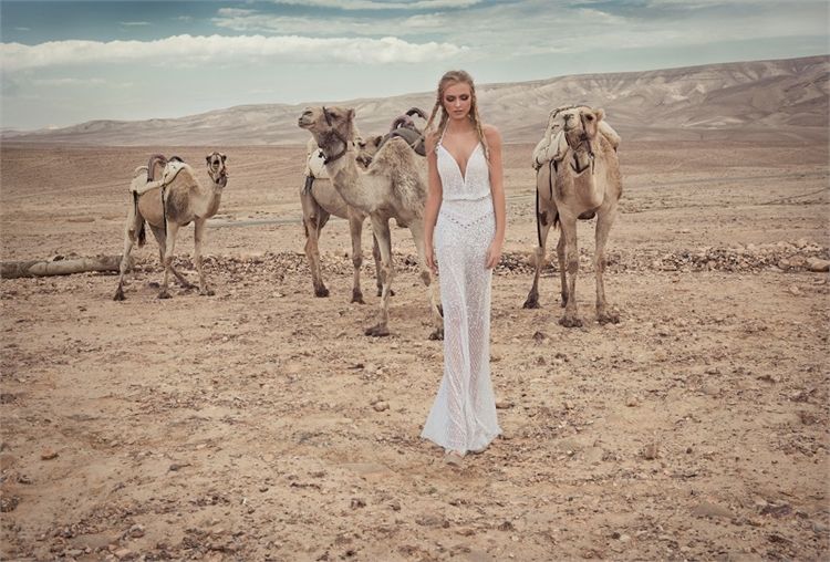 זוג 2015: שמלות כלה במראה מדברי 5