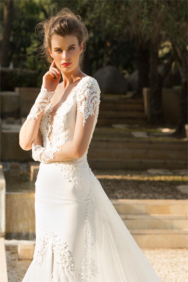 שרון אל דיזיין 2015: שמלות כלה נוצצות 2