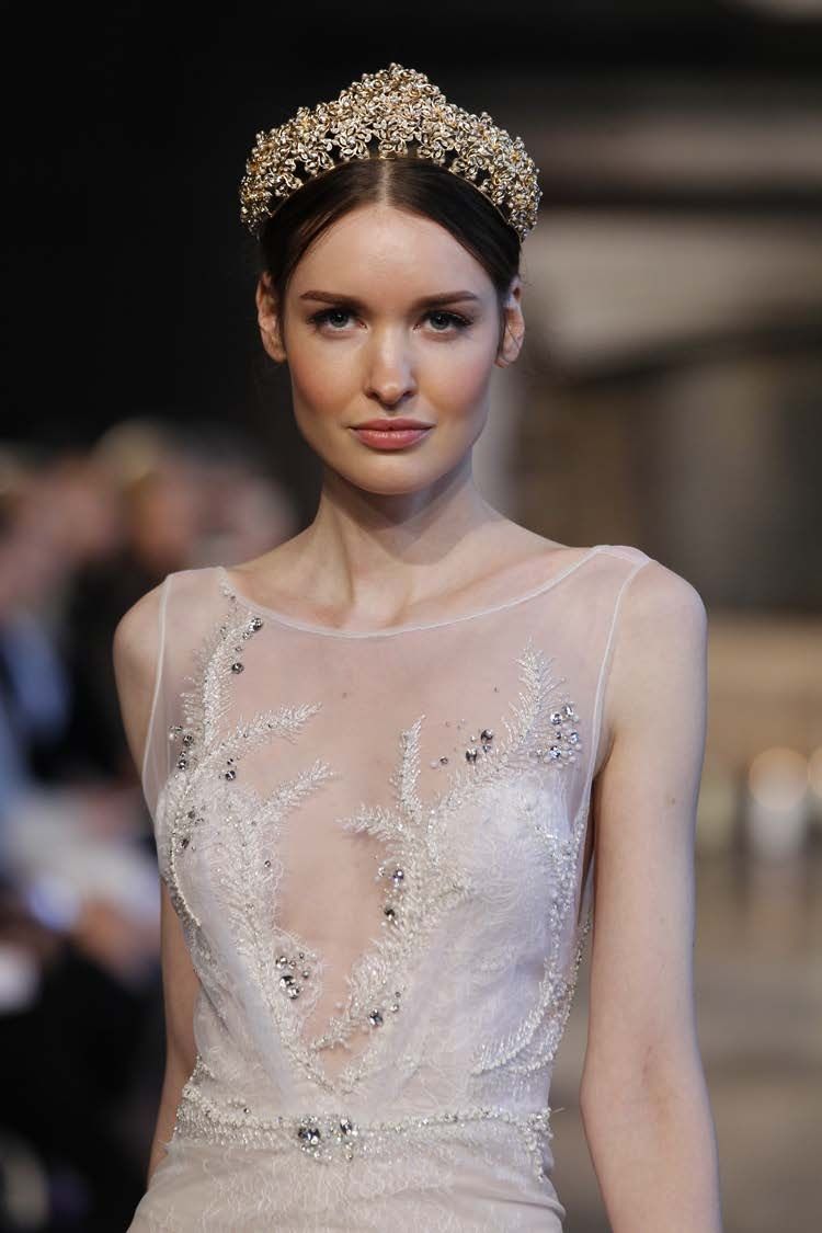 טרנד 2015: כתר עוצר נשימה לראש הכלה 3