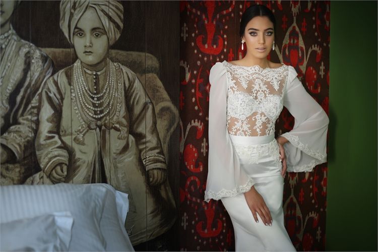 אלי שטרית 2015: שמלות כלה כפריות 5