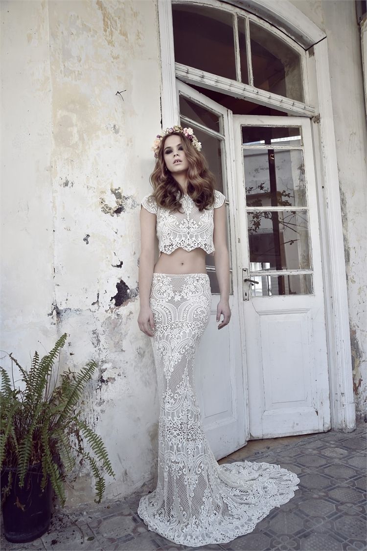 ענבל רביב 2015: שמלות כלה בוהו שיק 4