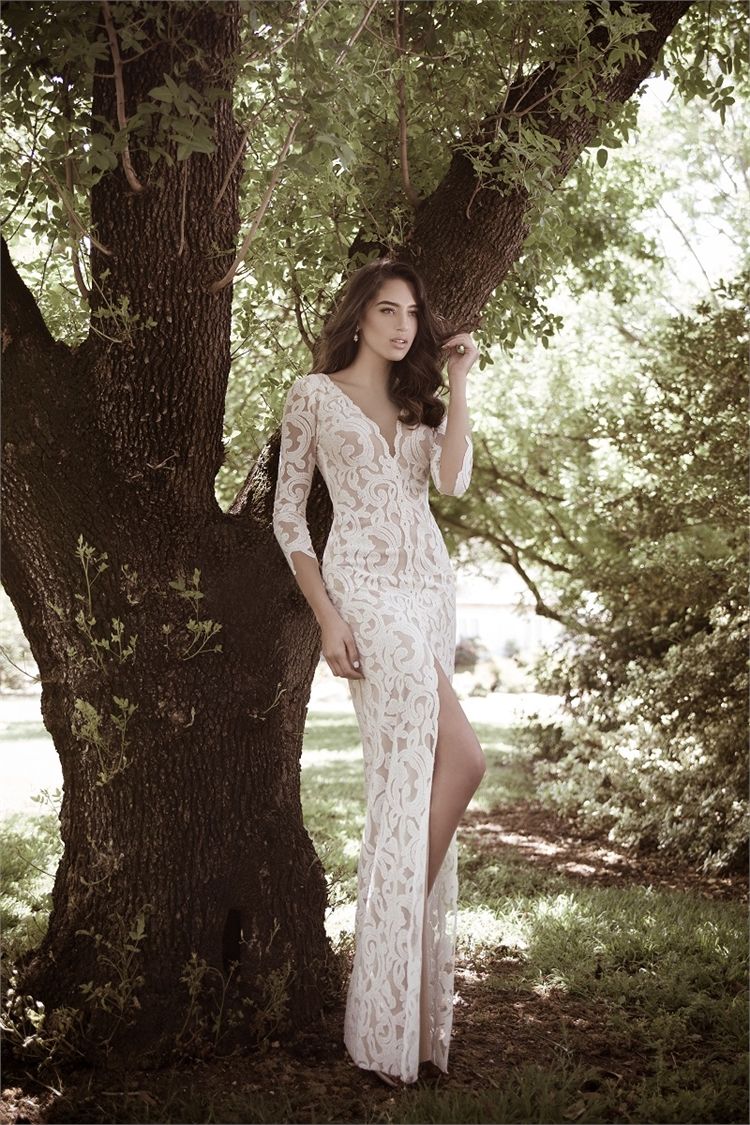 בואי כלה 2015: שמלות כלה עם אקססוריז 3