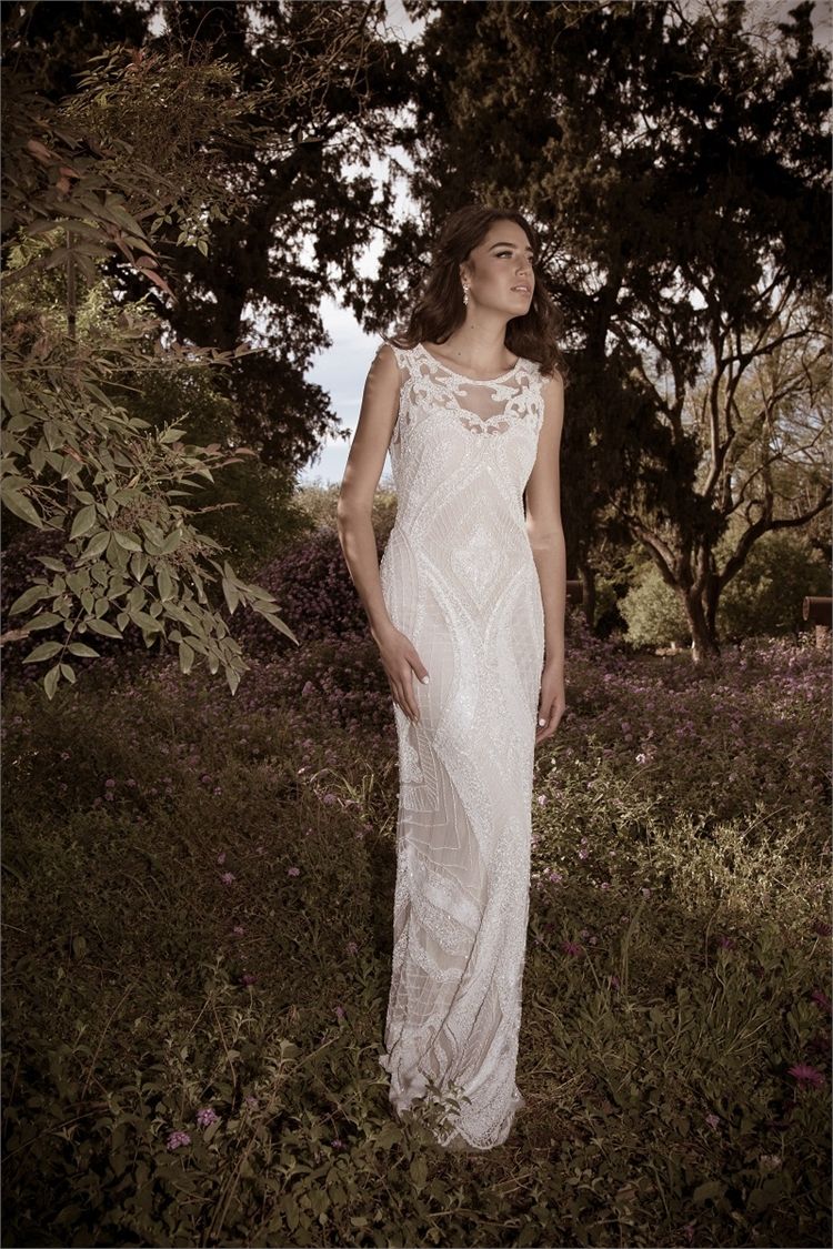 בואי כלה 2015: שמלות כלה עם אקססוריז 8