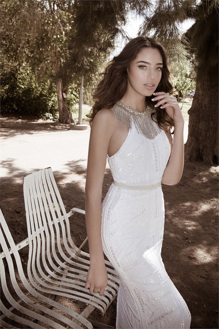 בואי כלה 2015: שמלות כלה עם אקססוריז 10