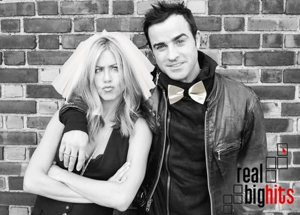 כחול לבן? שמלת הכלה של ג'ניפר אניסטון 3