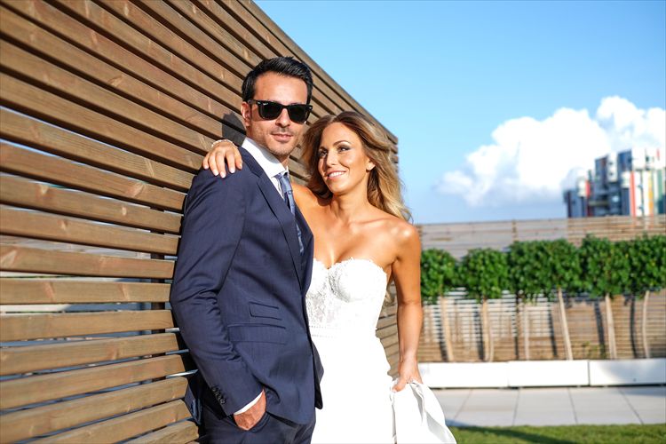 היום המרגש בחייהם: מיכל נוי ומשה חן מתרגשים ומאוהבים (צילום: פריזמה צלמים)