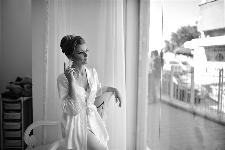 נינוחה ורגועה, סקרדנוב ביום החתונה (צילום: אושן צלמים)