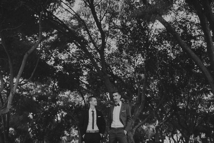 מתוך צילומי החתונה של ערן לוסטיגר ונדב שטריימר (צילום: לירון אראל) 