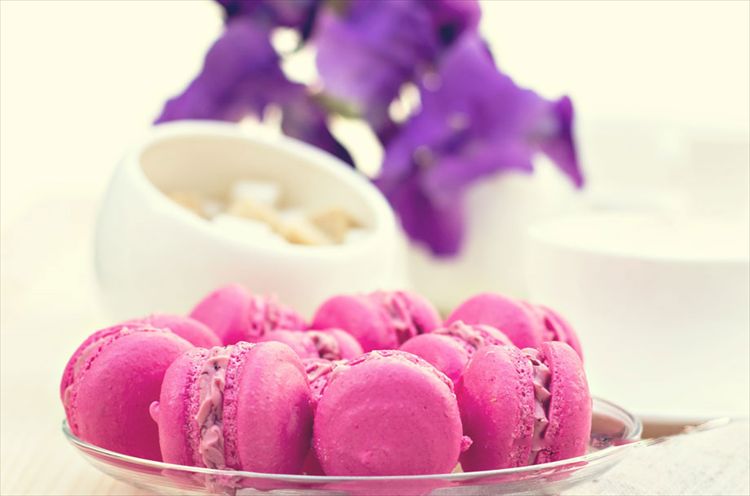 לא לשכוח משהו מתוק בסוף, מקרונים מפתים מתוך תפריט הקינוחים של גן האירועים WIN (צילום: יח