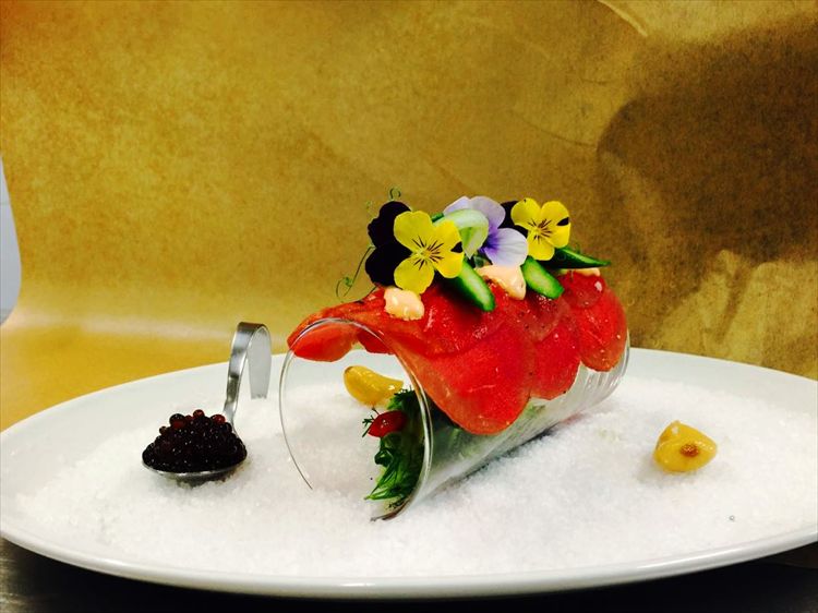 יצירתיות מתפרצת על הצלחת, מתוך המטבח של גן האירועים תל יה (צילום: יחצ, באדיבות גן אירועים תל יה)