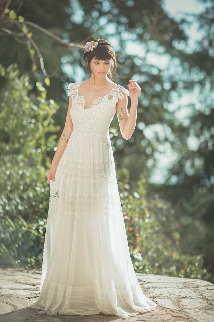 נעה ואיילת 2016: שמלות כלה חופשיות 4