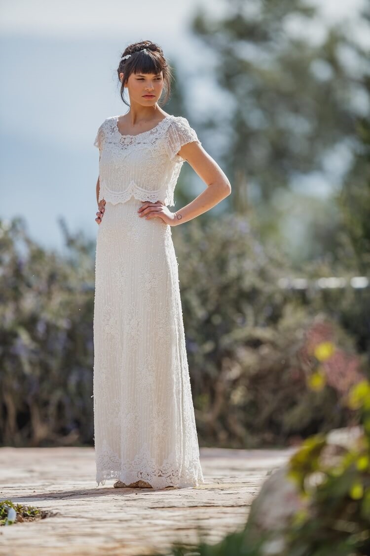 נעה ואיילת 2016: שמלות כלה חופשיות 8