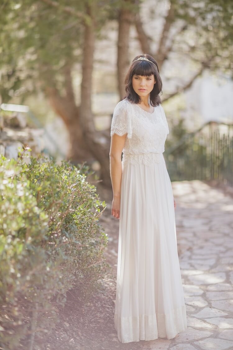 נעה ואיילת 2016: שמלות כלה חופשיות 9