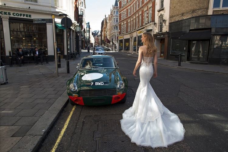 ריקי דלאל 2017: שמלות כלה נשיות 8