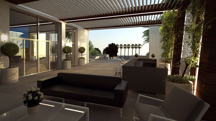 גן פתוח ומרשים המשתרע על שלושה דונמים, אמדו, הרצליה (צילום: יחצ)