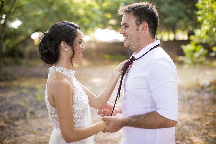 החתונה האינטימית של גל עייש ומתן הפנר 10