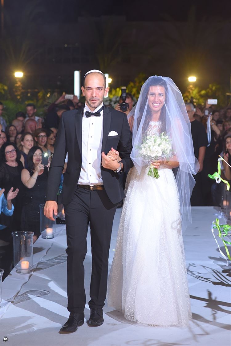 החתונה של שלי טל ורועי חזן (צילום: אסף גבאי)