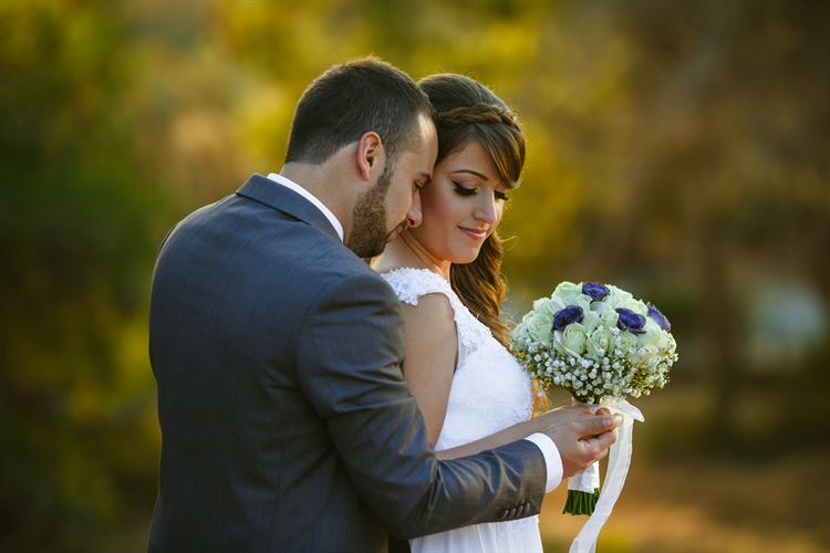 רומנטיקה במיטבה, החתונה של אודליה עובד וסער קוריאל (צילום: מארק צורף)