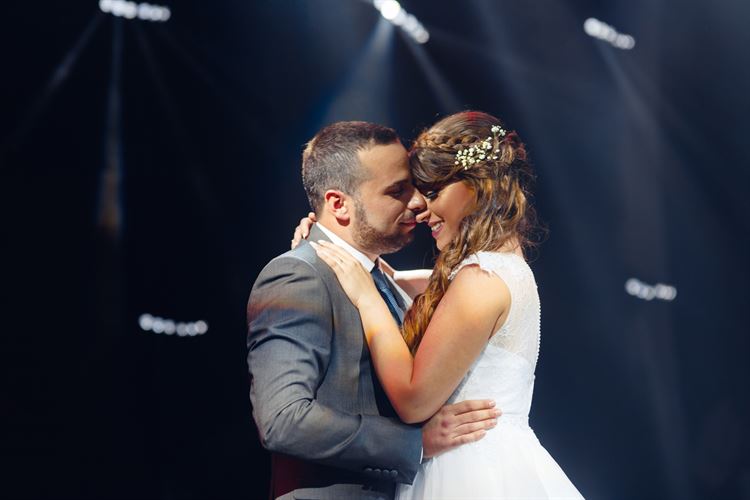 החתונה של אודליה עובד וסער קוריאל (צילום: מארק צורף)