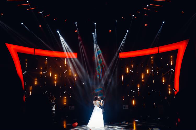 החתונה של אודליה עובד וסער קוריאל (צילום: מארק צורף)