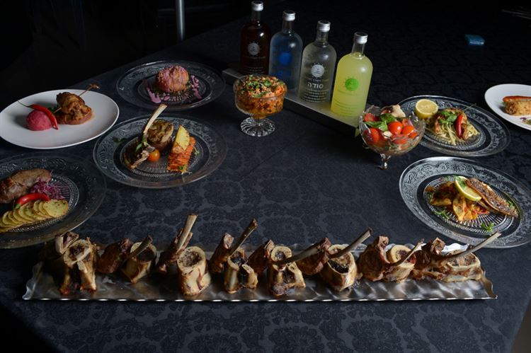 חוויה קולינרית מהגבוהות ביותר במתחם האירועים חצר המלכה (צילום: יחצ)