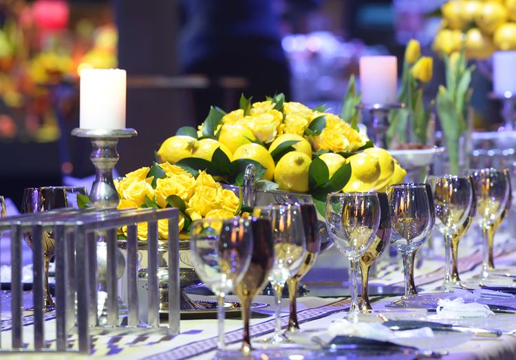 לדאוג לפרטים הקטנים באולם. מתחם האירועים חצר המלכה (צילום: יחצ)