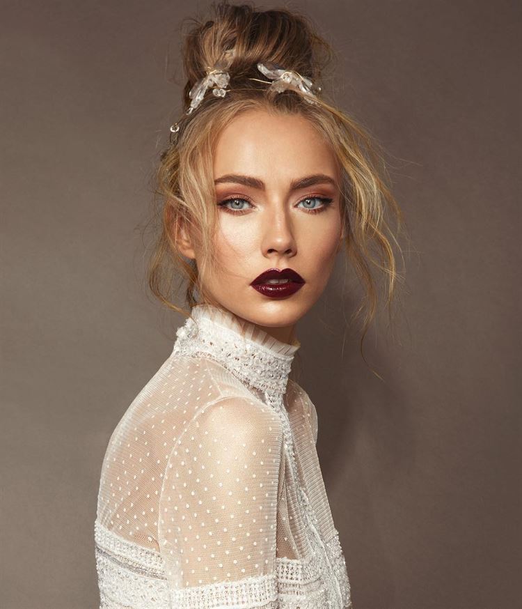 תסרוקות שיער לכלות אמיצות במיוחד 3