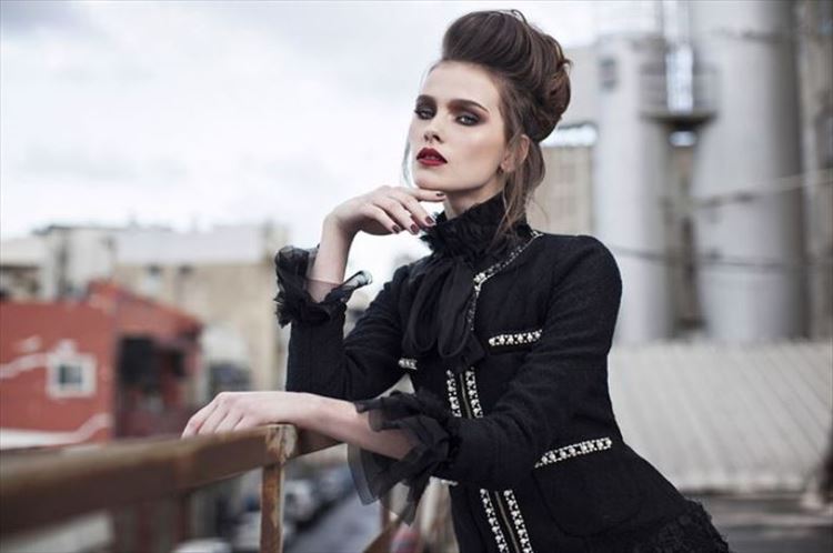 תסרוקות שיער לכלות אמיצות במיוחד 10