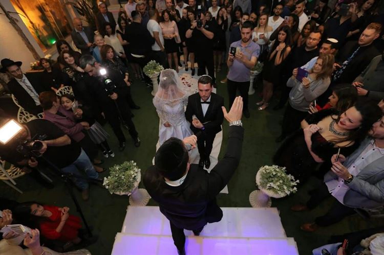 הרי את, החתונה של סטפני סורמונט ורפאל קסטרו (צילום: טל אקוקה)