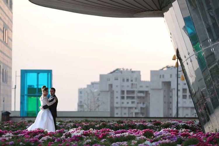 סיי צ'יז, החתונה של סטפני סורמונט ורפאל קסטרו (צילום: טל אקוקה)