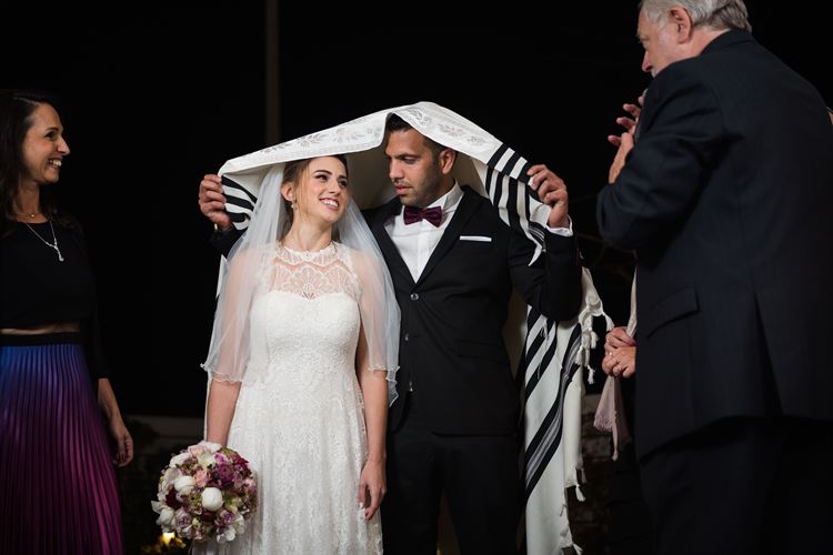 עוד רגע בעל ואישה, החתונה של ליטל לוין ויונתן נחמד (צילום: זה וזו)