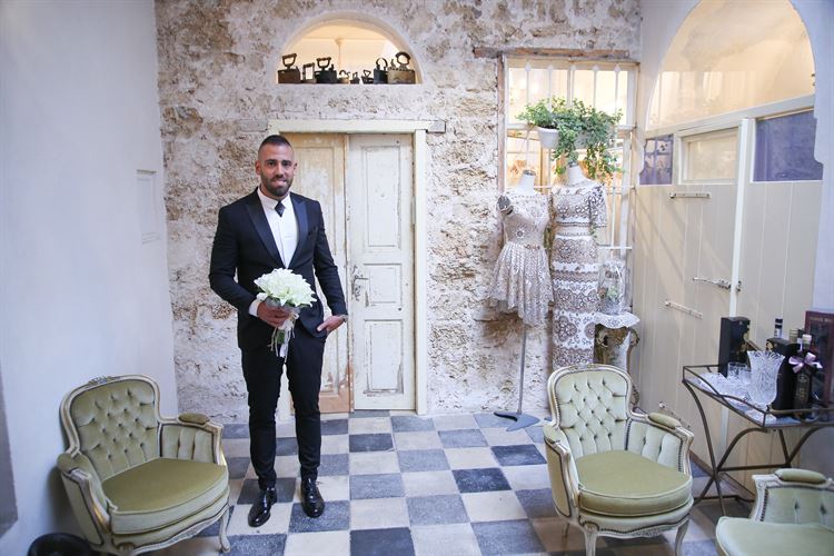 החתן המאושר, החתונה של מור ספריאל ותומר הברמן (צילום: שלומי צור)