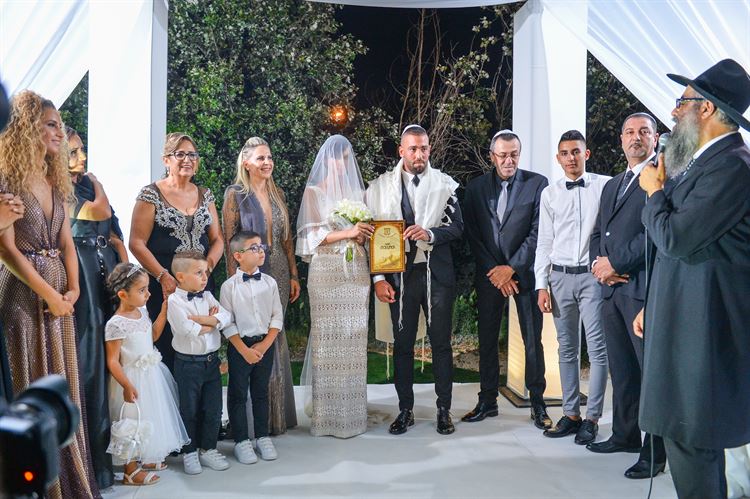 מוכנים? החתונה של מור ספריאל ותומר הברמן (צילום: שלומי צור)