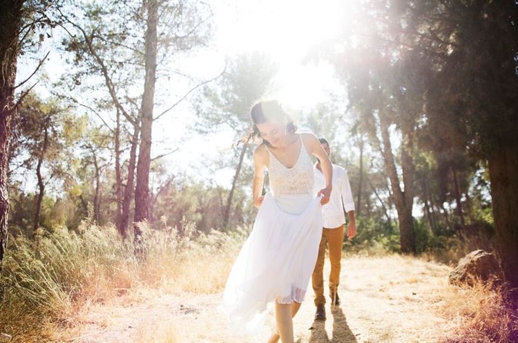קבלו השראה: חתונה בקונספט טבעי ורגוע 4