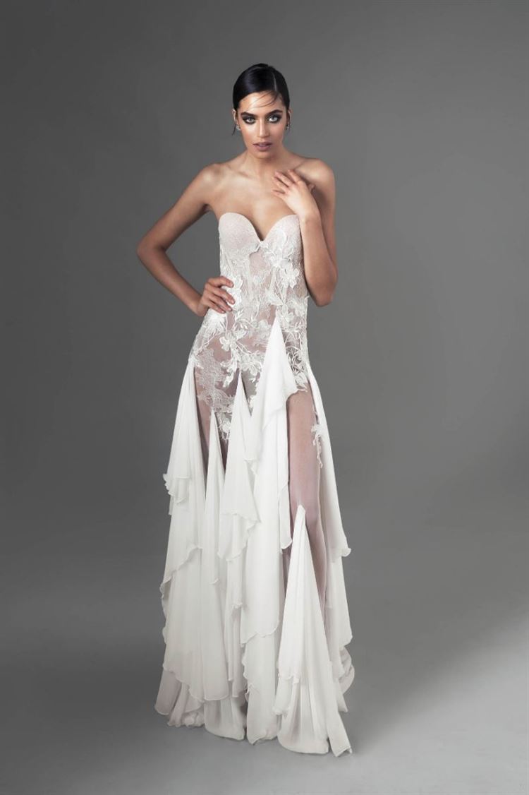 לא מתיישרות: שמלות כלה א-סימטריות 3