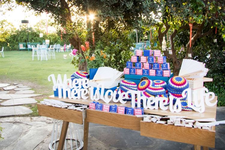 גן האירועים אלכסנדר מפתיע בקונספט מיוחד (צילום: טל רביב)