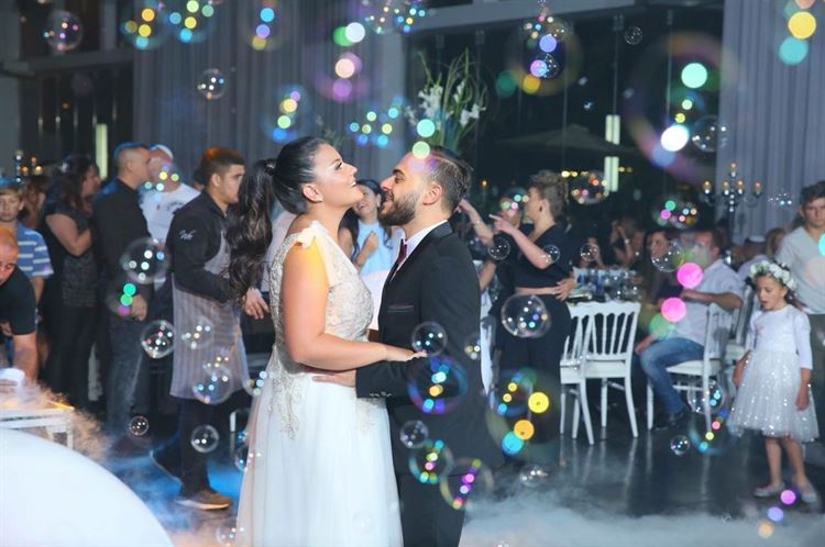 עכשיו כבר נשואים, החתונה של דניאלה פרץ ורותם מלכה במתחם WIN (צילום: אושרי אלימלך)