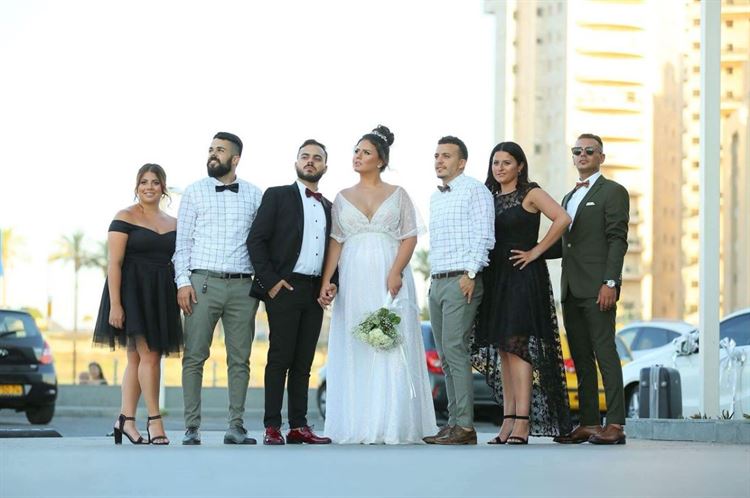 תמונות מיום החתונה של דניאלה פרץ ורותם מלכה (צילום: אושרי אלימלך)