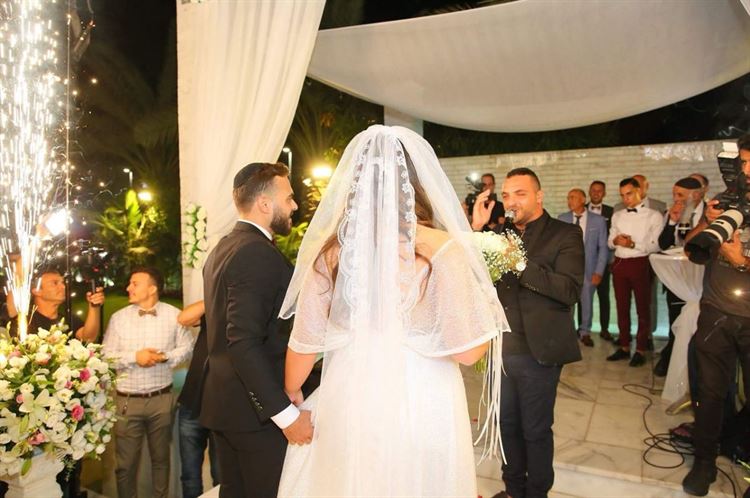 הרגע הגדול הגיע, החתונה של דניאלה פרץ ורותם מלכה במתחם  WIN (צילום: אושרי אלימלך)