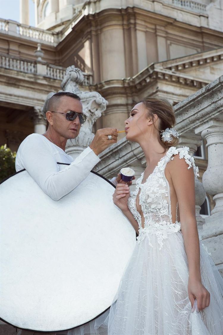 אחרי ביטול החתונה: קסניה טרנטול לובשת שמלת כלה 12